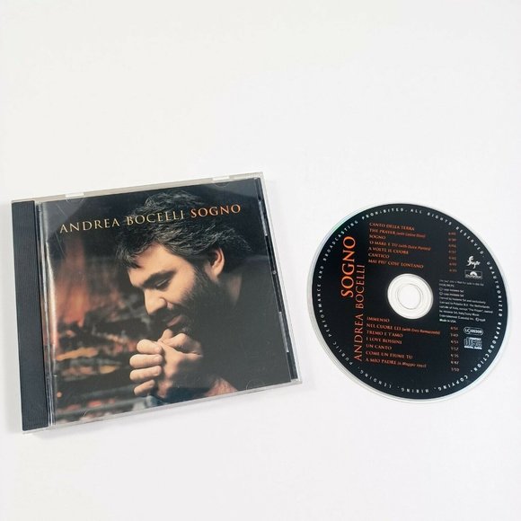 Andrea Bocelli CD Sogno -90s -Opera -Italian Pop *MINIMAL WEAR - Picture 4 of 12